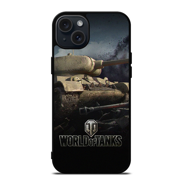 WORLD OF TANKS ONLINE GAMES LOGO iPhone 15 Plus Case Cover WORLD OF TANKS ONLINE GAMES LOGO iPhone 15 Plus Case Cover