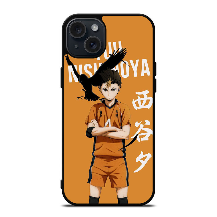 YUU NISHINOYA HAIKYUU ANIME iPhone 15 Plus Case Cover
