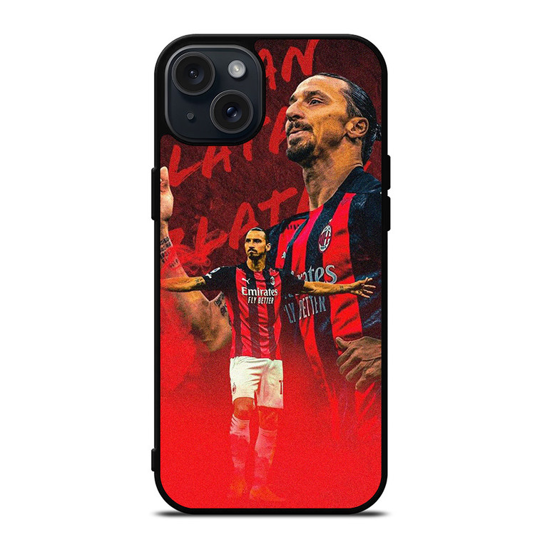 ZLATAN IBRAHIMOVIC AC MILAN iPhone 15 Plus Case Cover