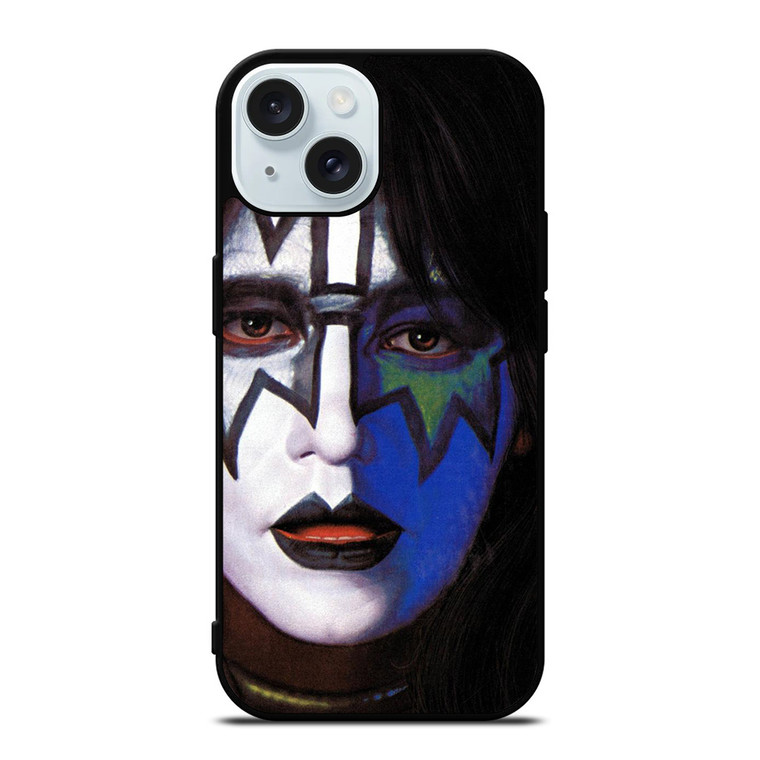 ACE FREHLEY KISS FACE iPhone 15 Case Cover