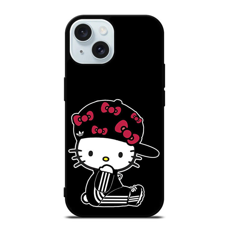 ADIDAS X HELLO KITTY CUTE iPhone 15 Case Cover