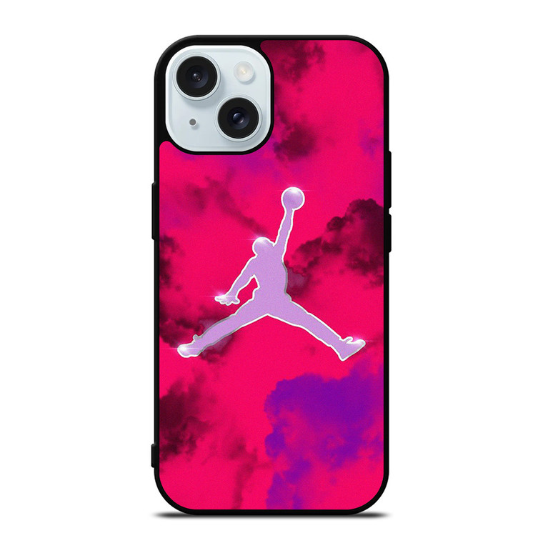 AIR JORDAN PURPLE SMOKE iPhone 15 Case Cover