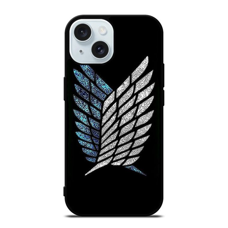 ATTACK ON TITANS WINGS OF FREEDOM ICON iPhone 15 Case Cover
