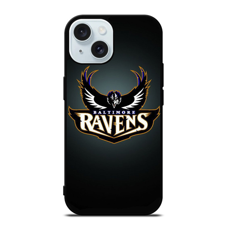 BALTIMORE RAVENS NFL FOOTBALL SYMBOL 2 iPhone 15 Case Cover