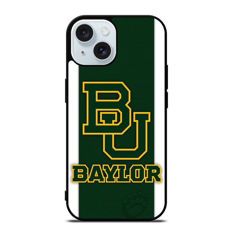 BAYLOR UNIVERISTY BASKETBALL LOGO iPhone 15 Case Cover