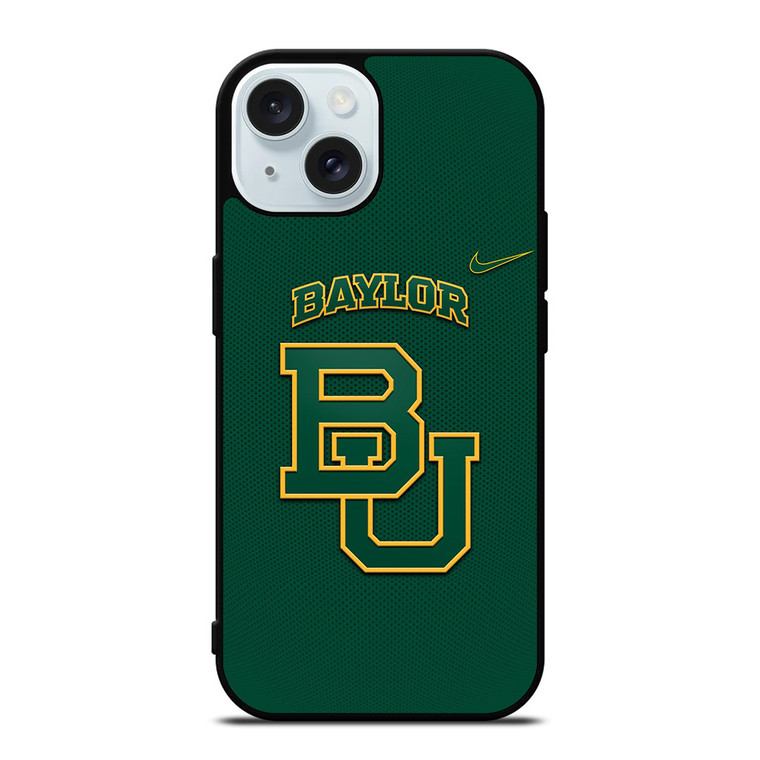 BAYLOR UNIVERSITY BEARS BASKETBALL NIKE iPhone 15 Case Cover