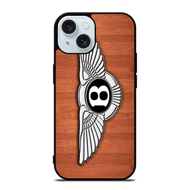 BENTLEY CAR WOODEN EMBLEM iPhone 15 Case Cover