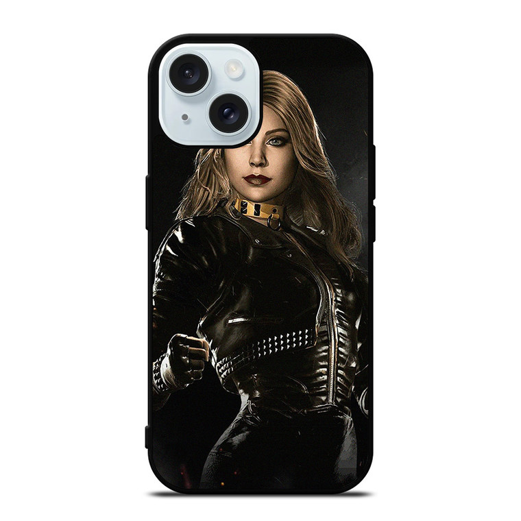 BLACK CANARY DC COMICS 2 iPhone 15 Case Cover