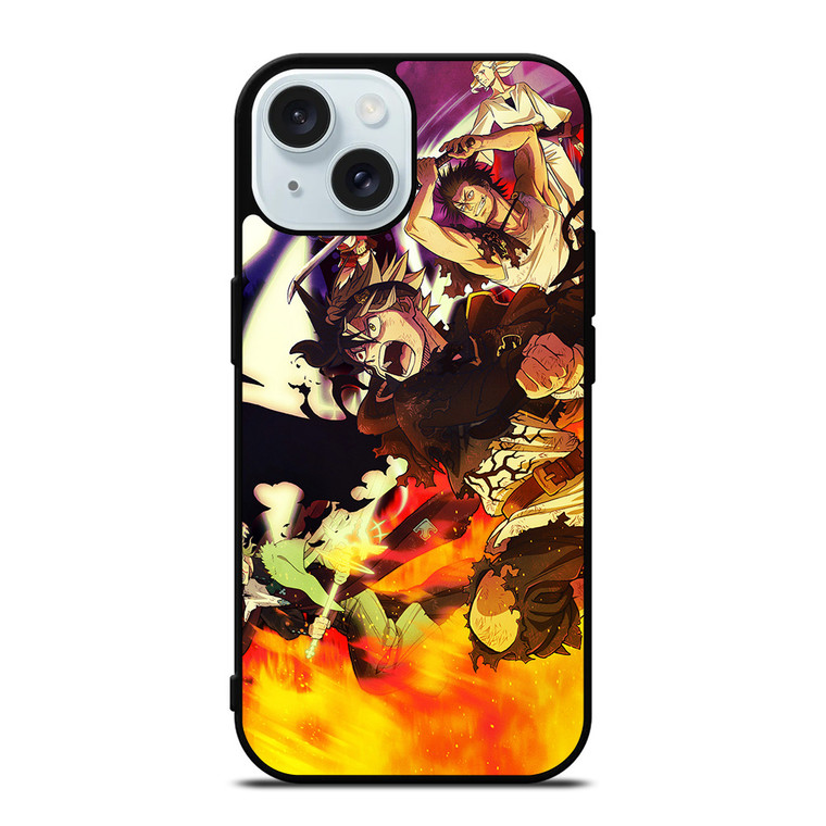 BLACK CLOVER BLACK BULL ANIME iPhone 15 Case Cover