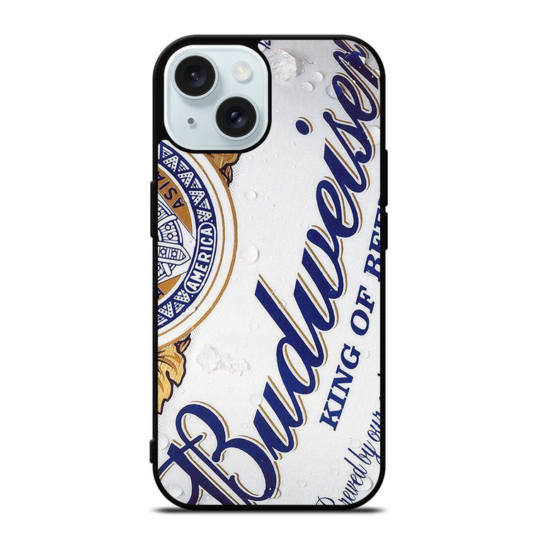 BUDWEISER KING OF BEER iPhone 15 Case Cover