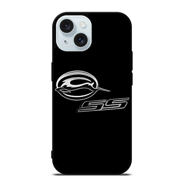CHEVROLET IMPALA SS CHROME EMBLEM iPhone 15 Case Cover