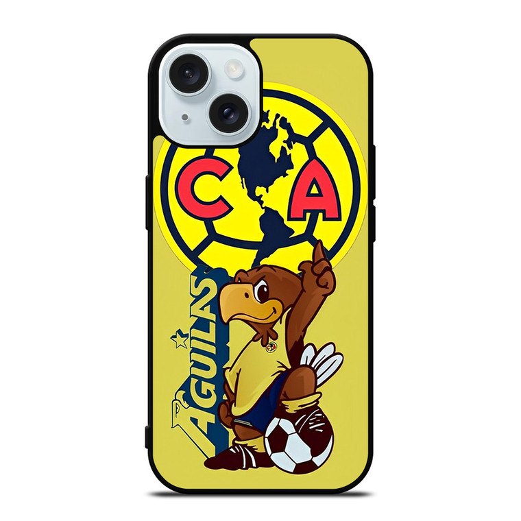 CLUB AMERICA CA AGUILAS MASCOT iPhone 15 Case Cover