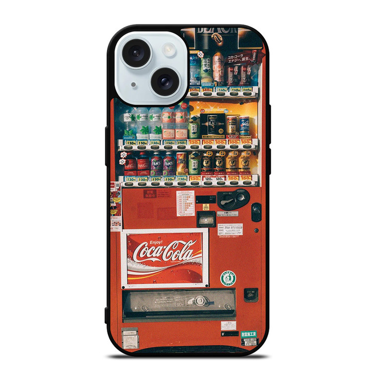 COCA COLA CLASSIC VENDING MACHINE iPhone 15 Case Cover