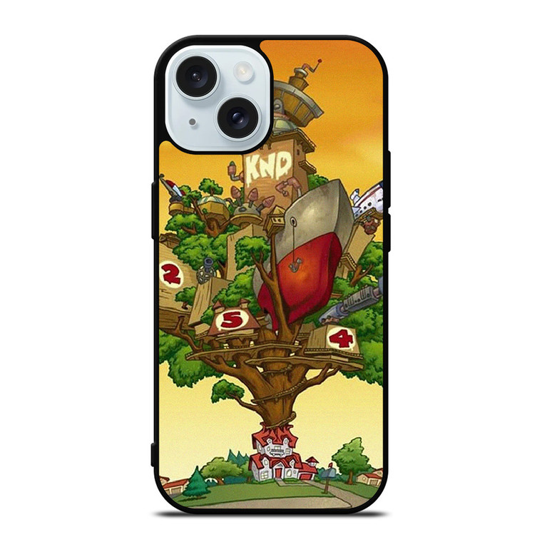 CODENAME KID NEXT DOOR TREEHOUSE iPhone 15 Case Cover