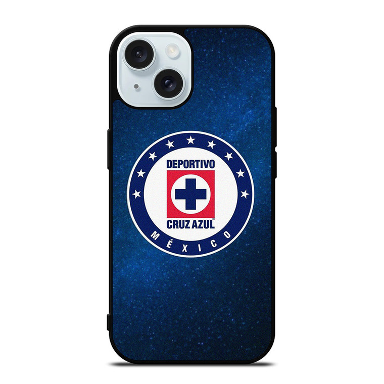 DEPORTIVO CRUZ AZUL MEXICO GALAXY iPhone 15 Case Cover