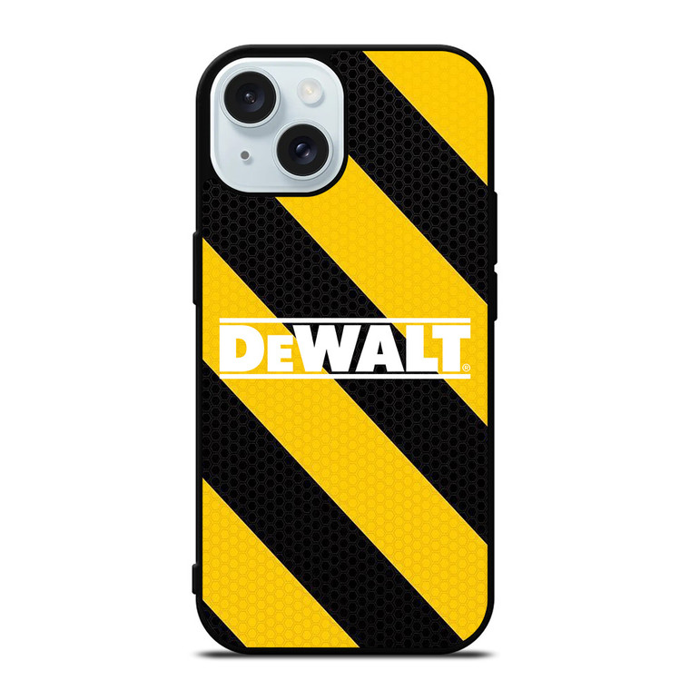 DEWALT TOOLS STRIPES iPhone 15 Case Cover