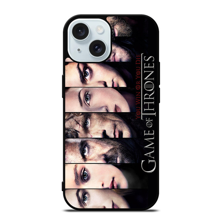 GAME OF THRONES ALL CHARACTERS iPhone 15 Case Cover