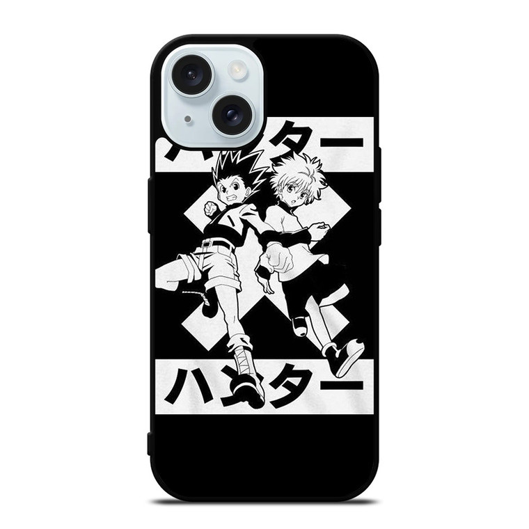 GON FREECSS KILLUA ZOLDYCK HUNTER X HUNTER iPhone 15 Case Cover