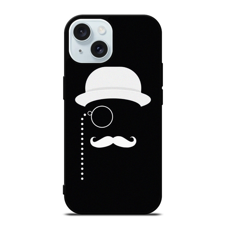 HERCULE POIROT DETECTIVE SYMBOL iPhone 15 Case Cover
