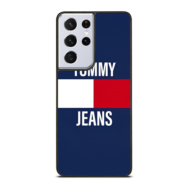 TOMMY HILFIGER JEANS  Samsung Galaxy S21 Ultra Case Cover TOMMY HILFIGER JEANS  Samsung Galaxy S21 Ultra Case Cover