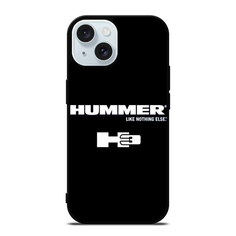HUMMER H3 LOGO iPhone 15 Case Cover