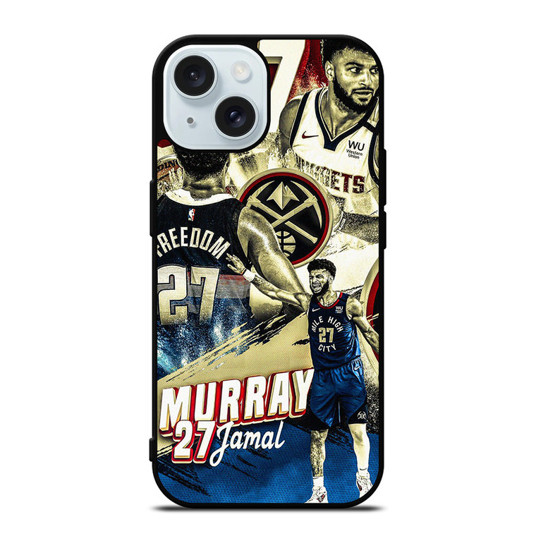 JAMAL MURRAY 27 DENVER NUGGETS iPhone 15 Case Cover