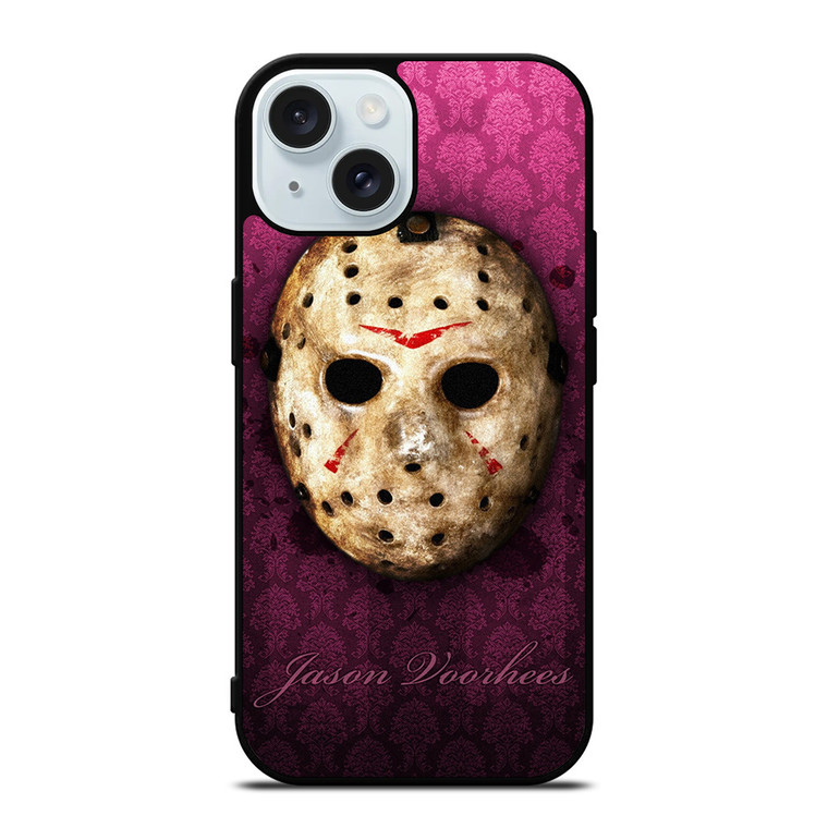 JASON VOORHEES THE FRIDAY THE 13TH ART iPhone 15 Case Cover