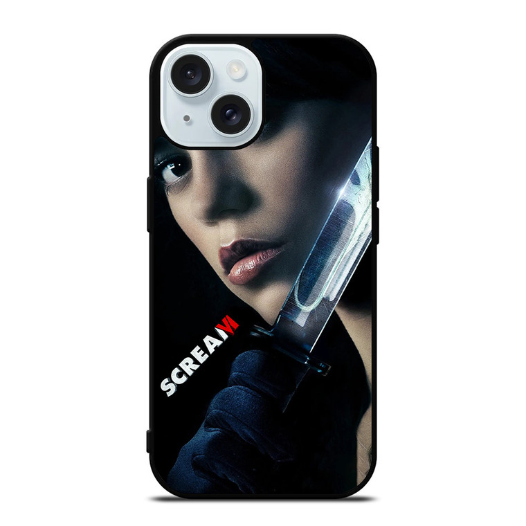 JENNA ORTEGA TARA CARPENTER SCREAM VI iPhone 15 Case Cover