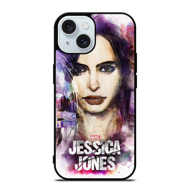 JESSICA JONES MARVEL ART iPhone 15 Case Cover