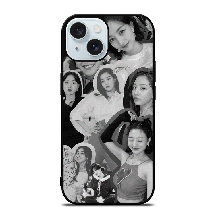JIHYO TWICE COLLAGE iPhone 15 Case Cover
