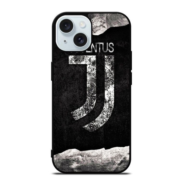 JUVENTUS FC GRUNGE LOGO iPhone 15 Case Cover