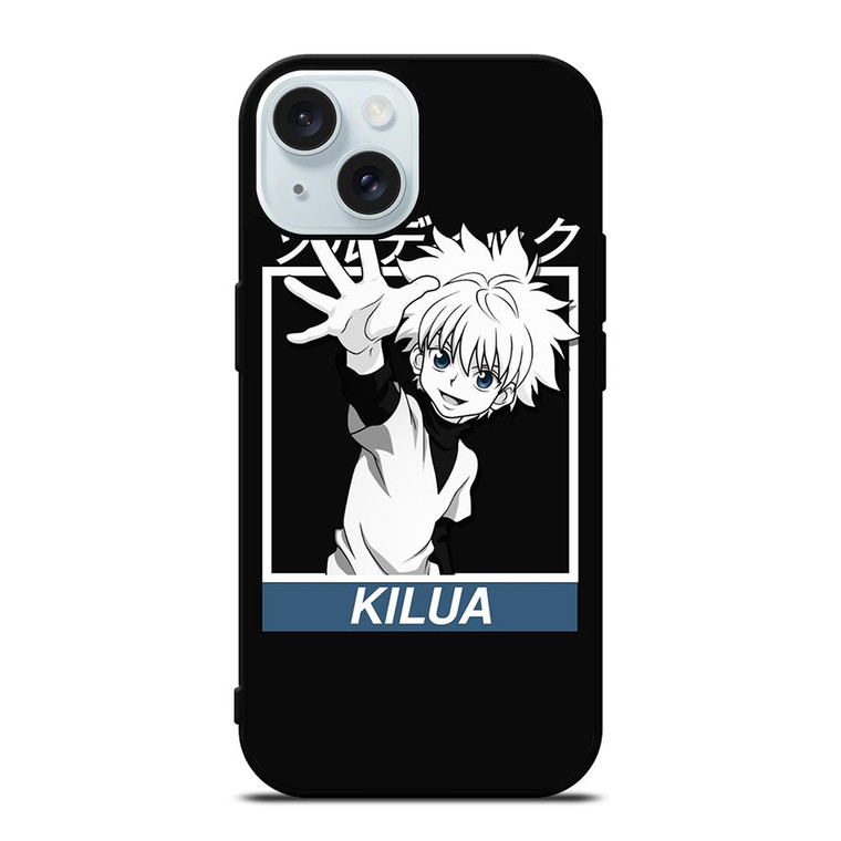 KILLUA ZOLDYCK ANIME ART iPhone 15 Case Cover