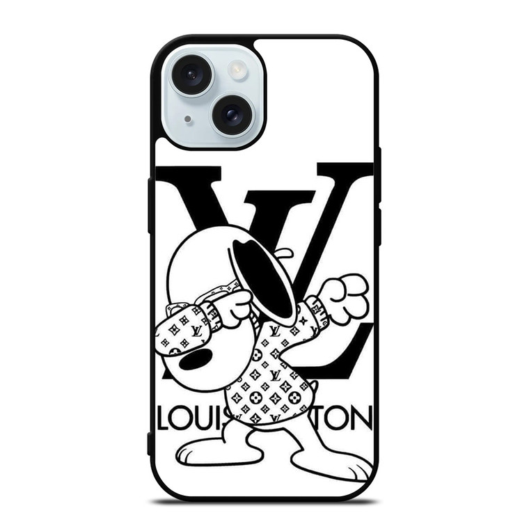 LOUIS VUITTON LV SNOOPY DAB iPhone 15 Case Cover