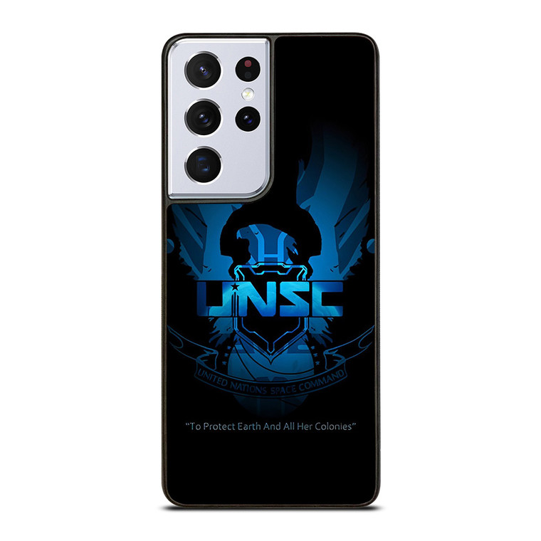 UNSC UNITED NATIONS SPACE COMMAND LOGO 2  Samsung Galaxy S21 Ultra Case Cover