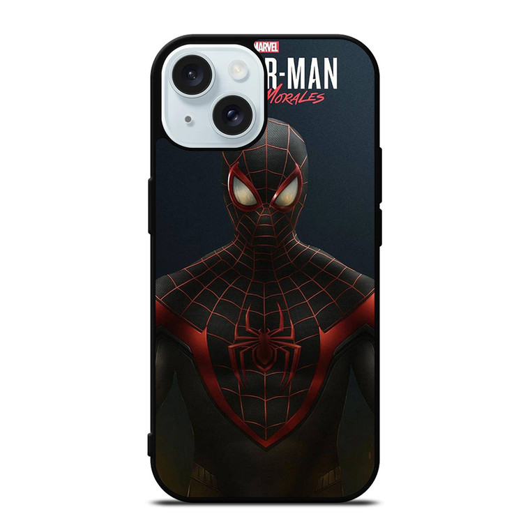 MARVEL SPIDERMAN MILES MORALES GAMES iPhone 15 Case Cover