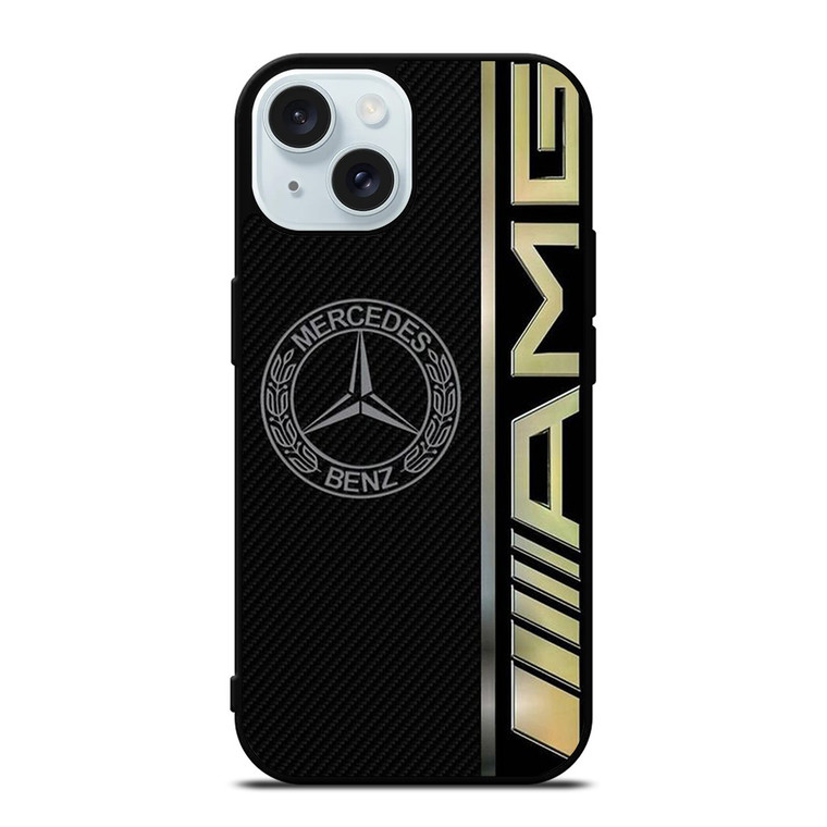 MERCEDES BENZ AMG CARBON CHROME iPhone 15 Case Cover MERCEDES BENZ AMG CARBON CHROME iPhone 15 Case Cover