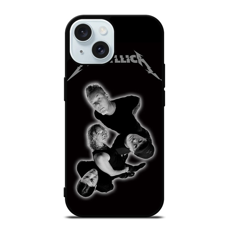 METALLICA METAL BAND MEMBER iPhone 15 Case Cover METALLICA METAL BAND MEMBER iPhone 15 Case Cover