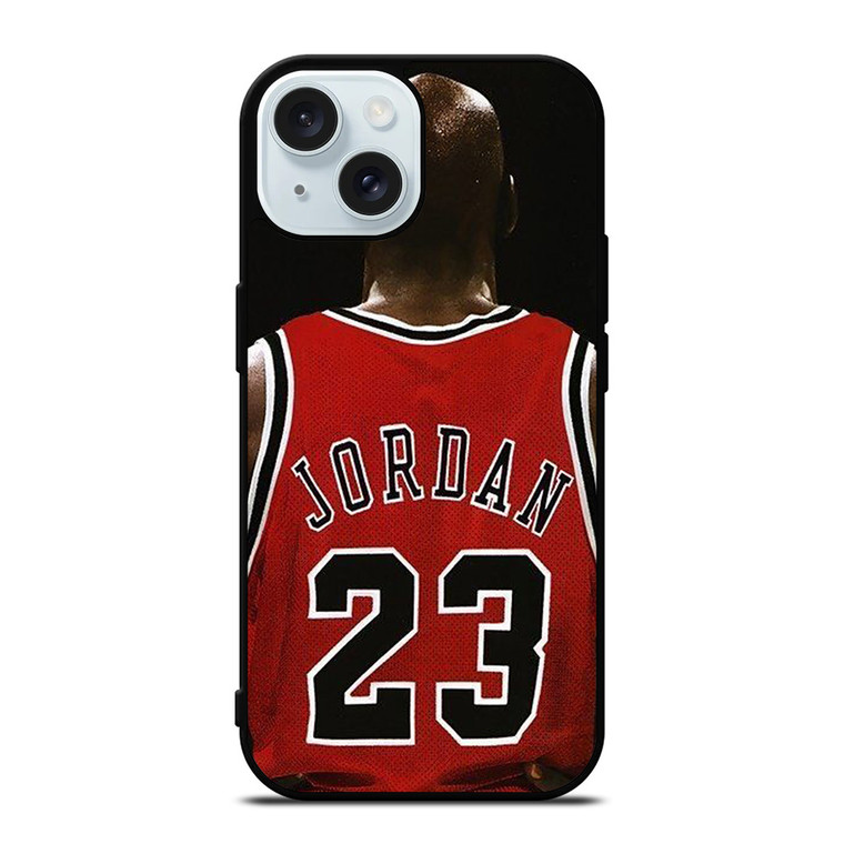 MICHAEL JORDAN CHICAGO BULLS BASKETBALL LEGEND iPhone 15 Case Cover MICHAEL JORDAN CHICAGO BULLS BASKETBALL LEGEND iPhone 15 Case Cover
