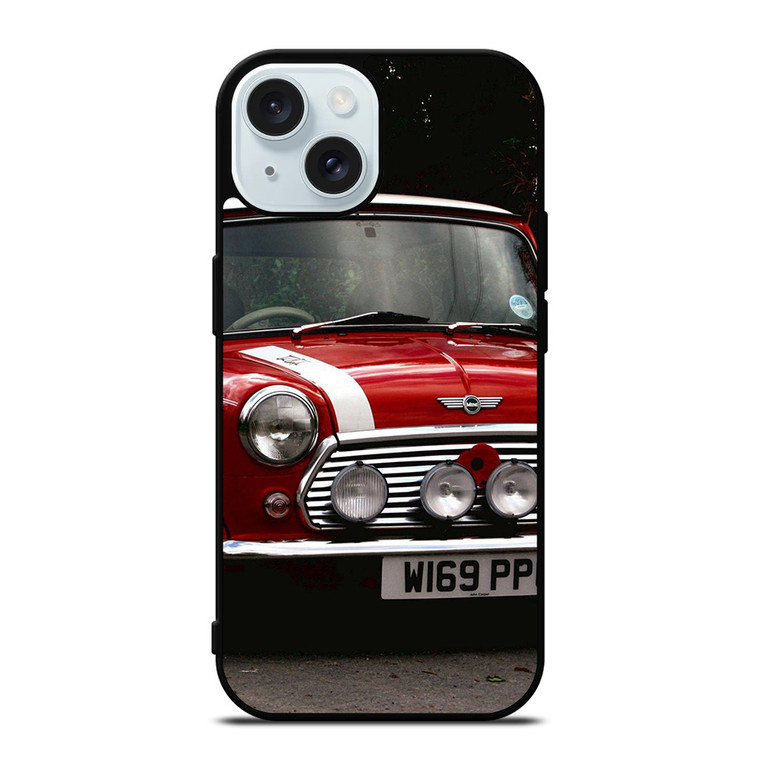 MINI COOPER CLASSIC CAR iPhone 15 Case Cover MINI COOPER CLASSIC CAR iPhone 15 Case Cover