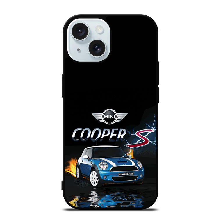 MINI COOPER S CAR EMBLEM iPhone 15 Case Cover
