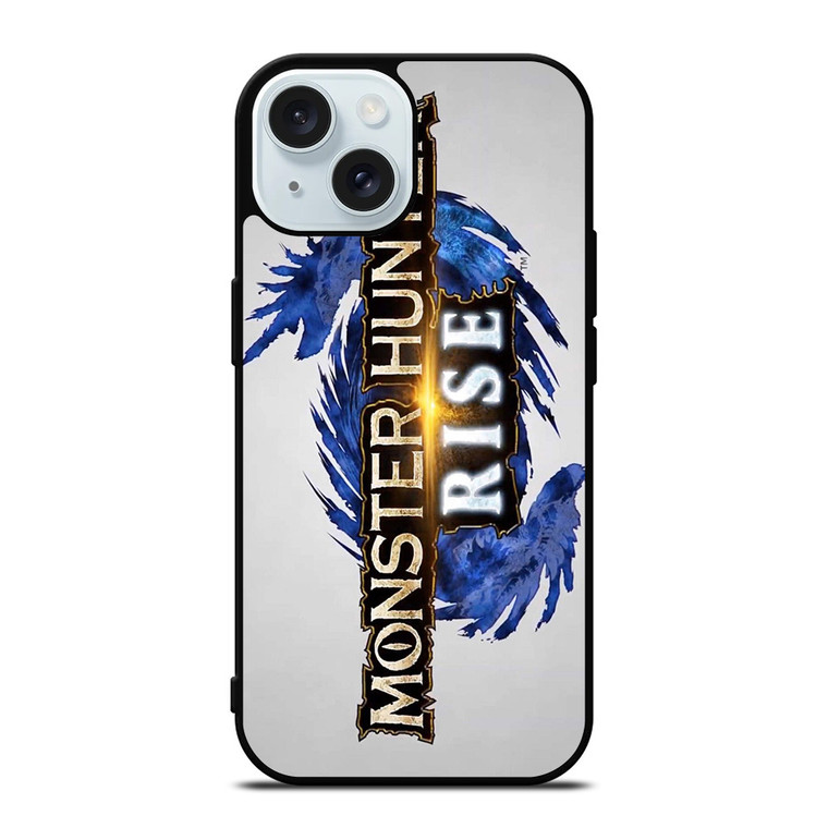 MONSTER HUTER RISE GAMES LOGO iPhone 15 Case Cover MONSTER HUTER RISE GAMES LOGO iPhone 15 Case Cover