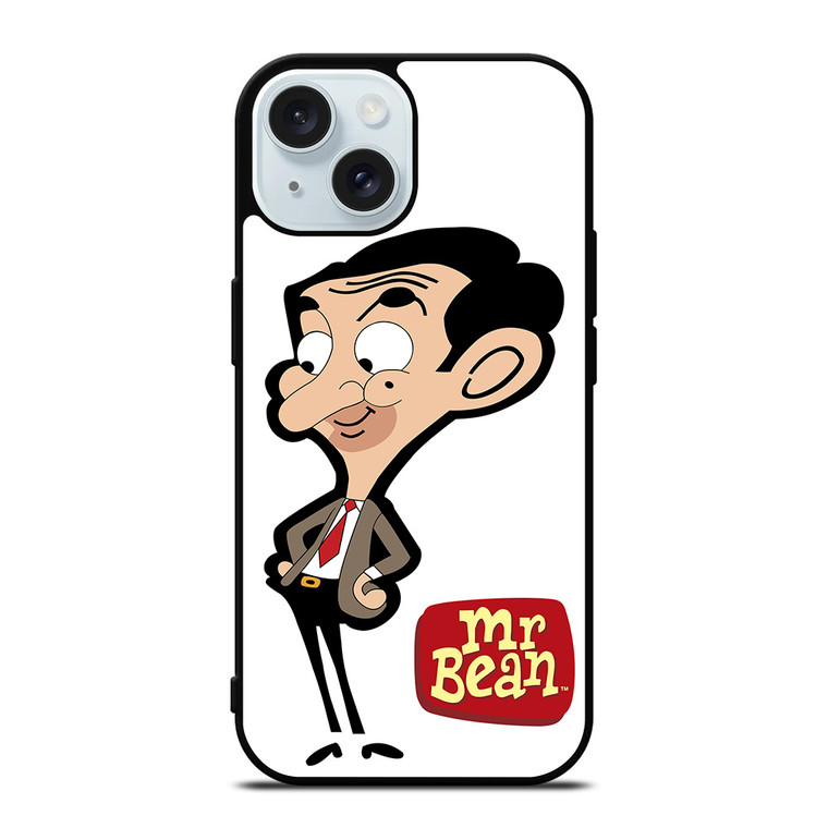 MR BEAN CARTOON LOGO iPhone 15 Case Cover MR BEAN CARTOON LOGO iPhone 15 Case Cover