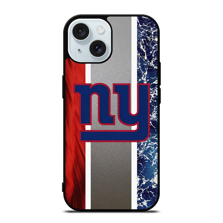 NEW YORK GIANTS FOOTBALL NFL ICON iPhone 15 Case Cover NEW YORK GIANTS FOOTBALL NFL ICON iPhone 15 Case Cover