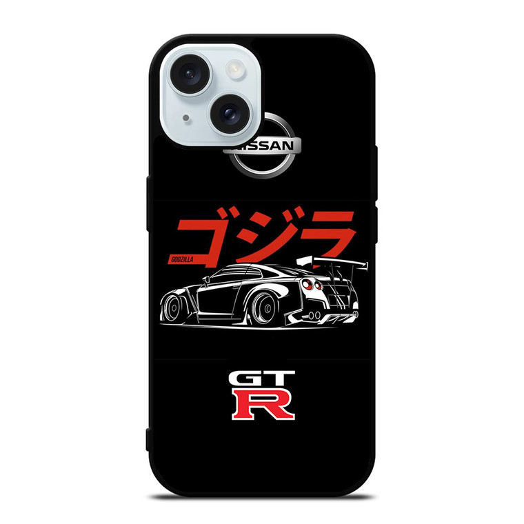 NISSAN GTR GODZILLA JAPAN VECTOR iPhone 15 Case Cover NISSAN GTR GODZILLA JAPAN VECTOR iPhone 15 Case Cover