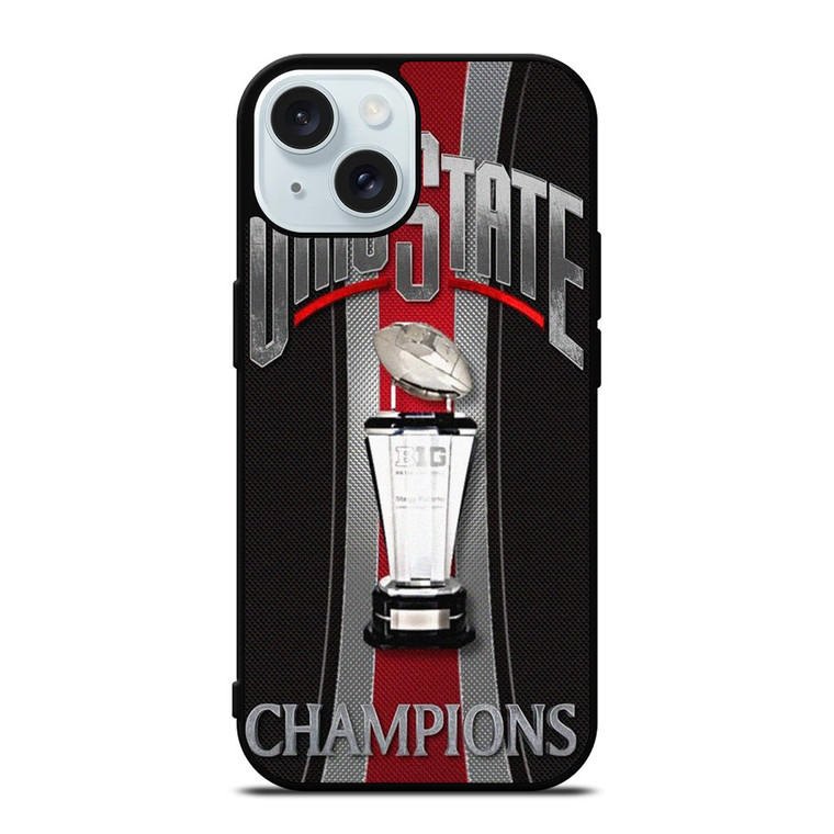 OHIO STATE BUCKEYES FOOTBALL CHAMPIONS iPhone 15 Case Cover