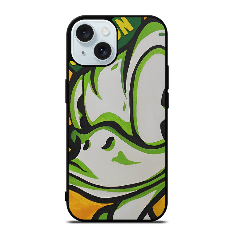 OREGON DUCKS FOOTBALL MASCOT iPhone 15 Case Cover