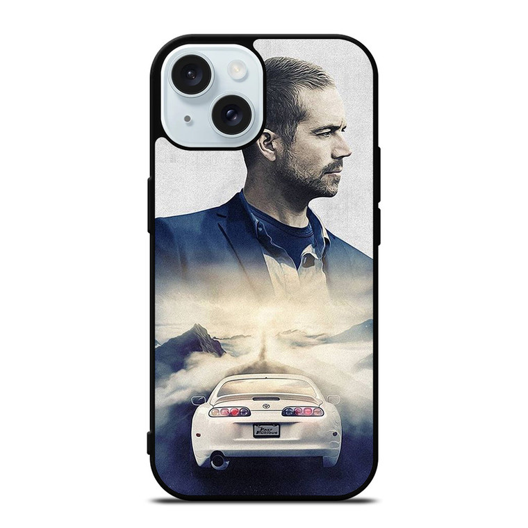PAUL WALKER FAST AND FURIOUS iPhone 15 Case Cover