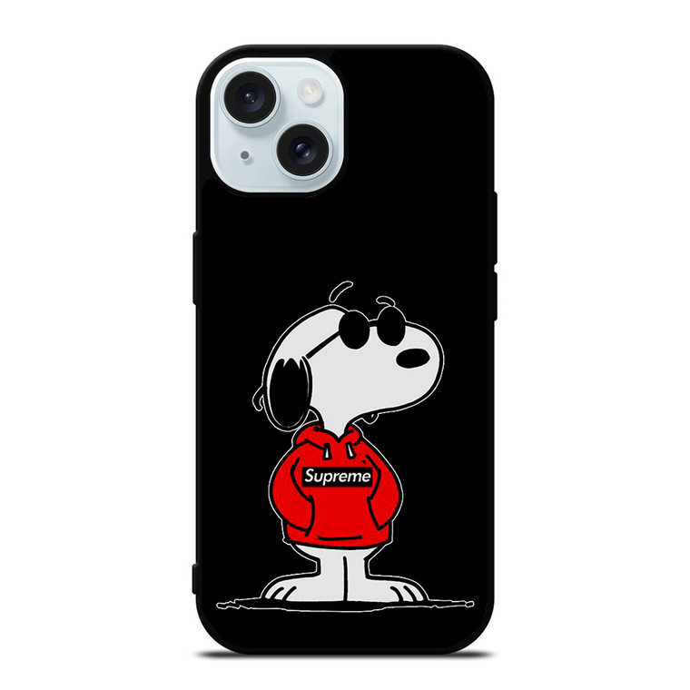 PEANUTS SNOOPY DOG SUPREME iPhone 15 Case Cover