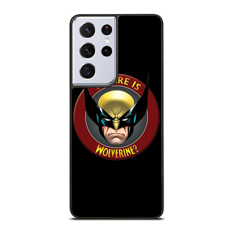 WOLVERINE MARVEL BADGE  Samsung Galaxy S21 Ultra Case Cover WOLVERINE MARVEL BADGE  Samsung Galaxy S21 Ultra Case Cover