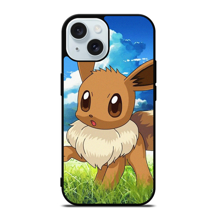 POKEMON EEVEE GAMES CUTE iPhone 15 Case Cover POKEMON EEVEE GAMES CUTE iPhone 15 Case Cover